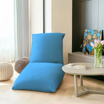 Yogibo Max アクアブルー 大型クッション／おしゃれインテリアにも◎ Amazon.co.jp: Yogibo Max ヨギボー マックス アクアブルー ソファー