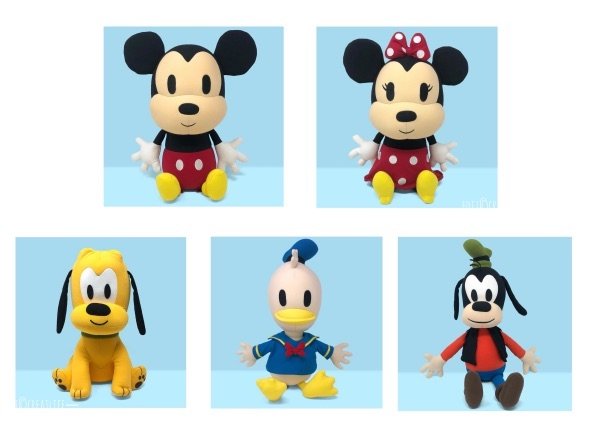 Yogibo Disney Mate(ヨギボーメイト)のディズニーキャラクター全5種類