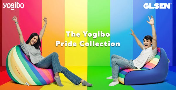 ヨギボーズーラソファ「Yogibo Zoola Pride Edition」